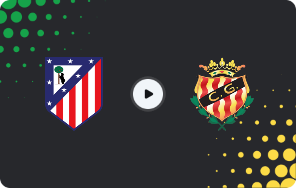 Where to watch Atlético Madrid II — Gimnastic, Primera Federación – Group 2, 22.02.2026