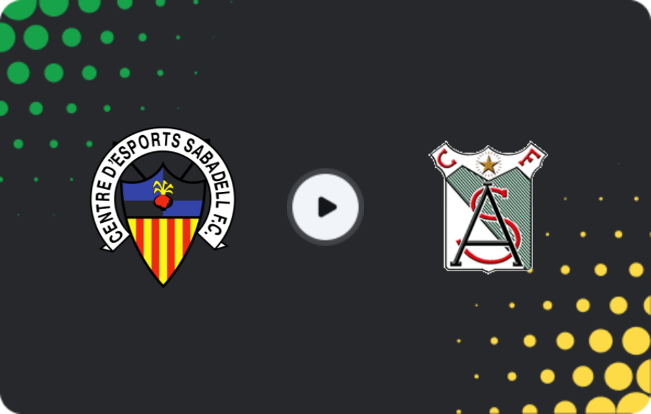 Where to watch Sabadell — Sanluqueño, Primera Federación – Group 2, 22.02.2026