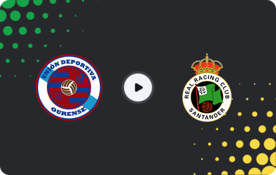 Where to watch UD Ourense — Racing Santander II, Segunda Federación – Group 1, 22.02.2026