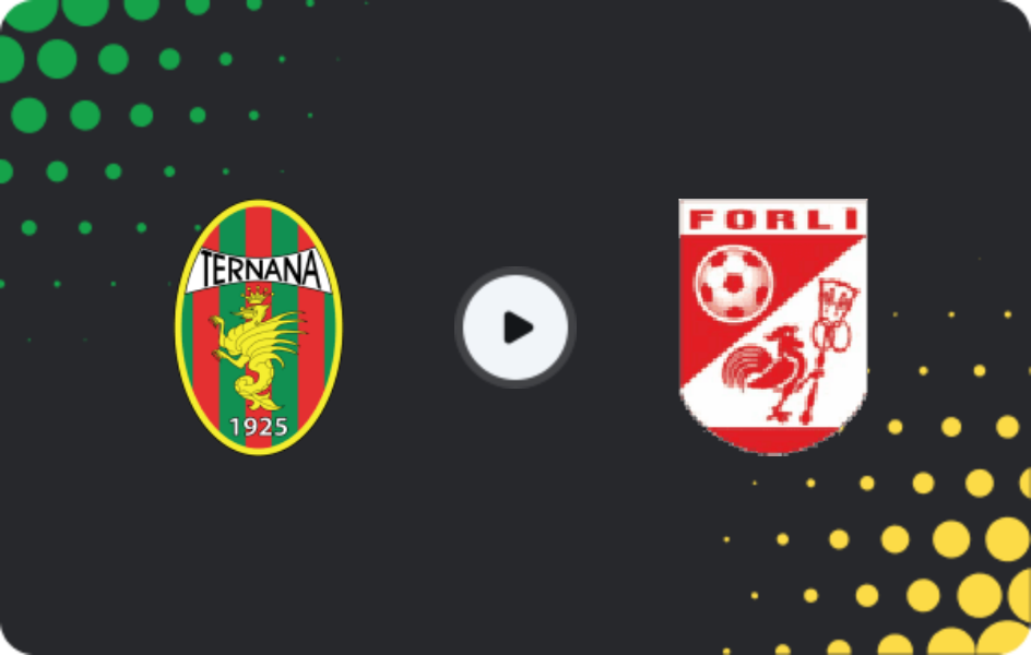 Where to watch Ternana — Forli, Serie C - Girone B, 23.02.2026