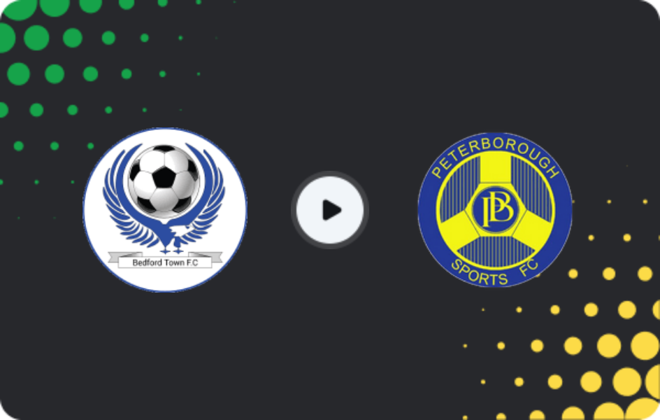 Where to watch Bedford Town — Peterborough Sports, National League - North, 24.02.2026