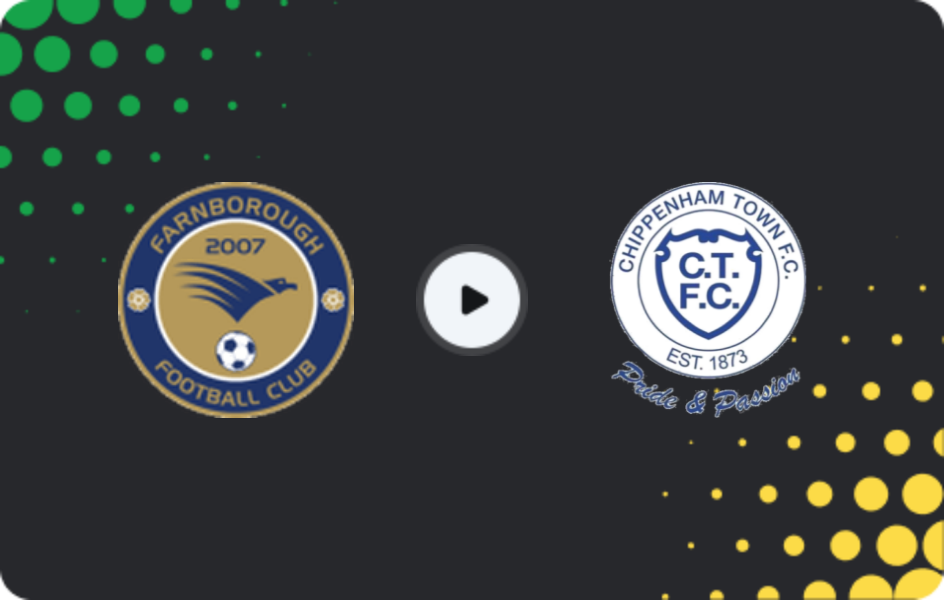 Where to watch Farnborough — Chippenham Town, National League - South, 25.02.2026