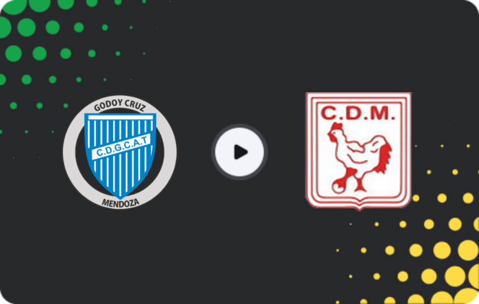Where to watch Godoy Cruz — Deportivo Moron, Copa Argentina, 25.02.2026