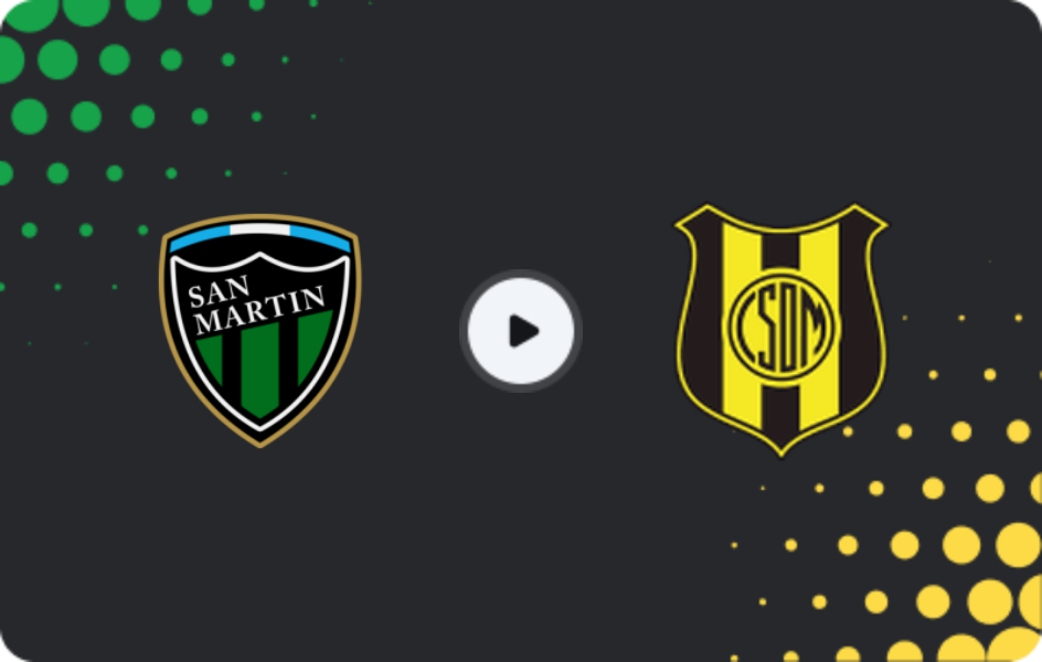Where to watch San Martin S.J. — Deportivo Madryn, Copa Argentina, 25.02.2026