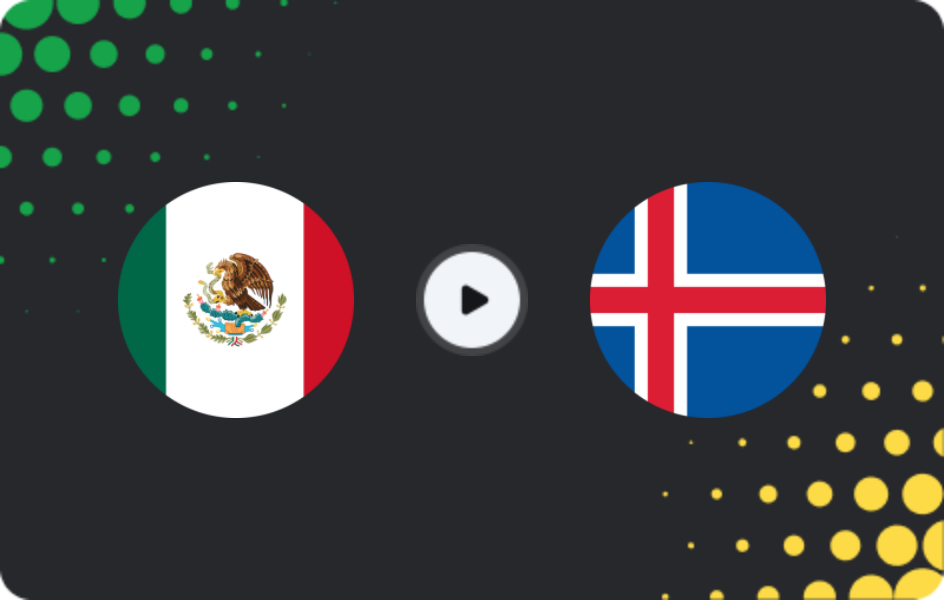 Where to watch Mexico — Iceland, Friendlies, 26.02.2026