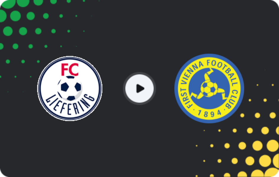 Where to watch FC Liefering — First Vienna, 2. Liga, 27.02.2026