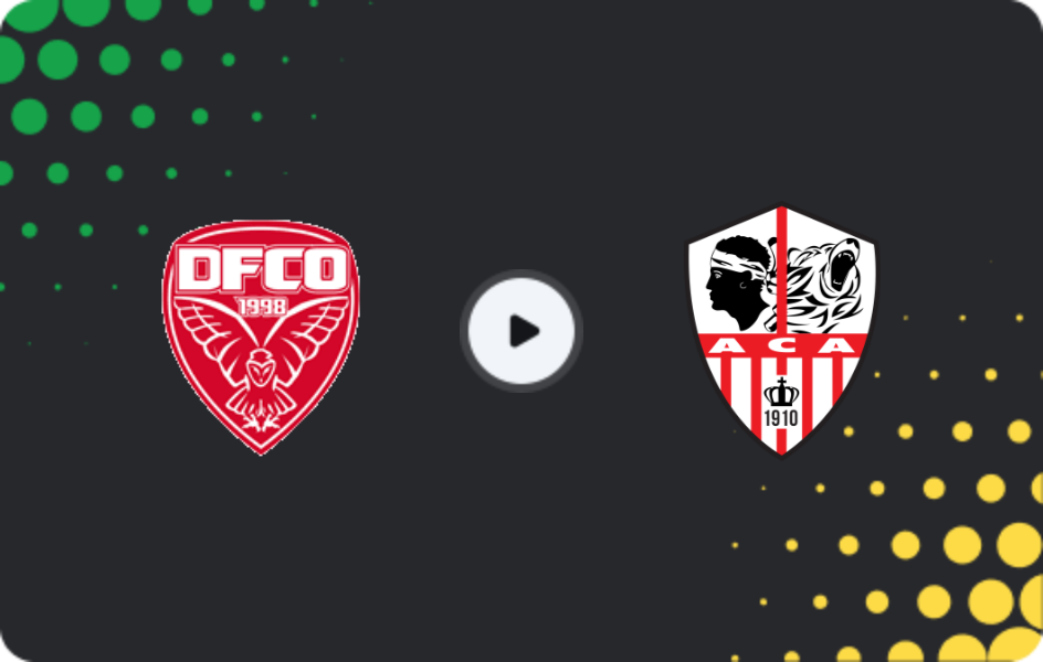 Where to watch Dijon — Ajaccio, Championnat National, 27.02.2026