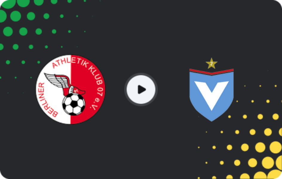 Where to watch BAK '07 — Viktoria Berlin, NOFV-Oberliga Nord, 28.02.2026