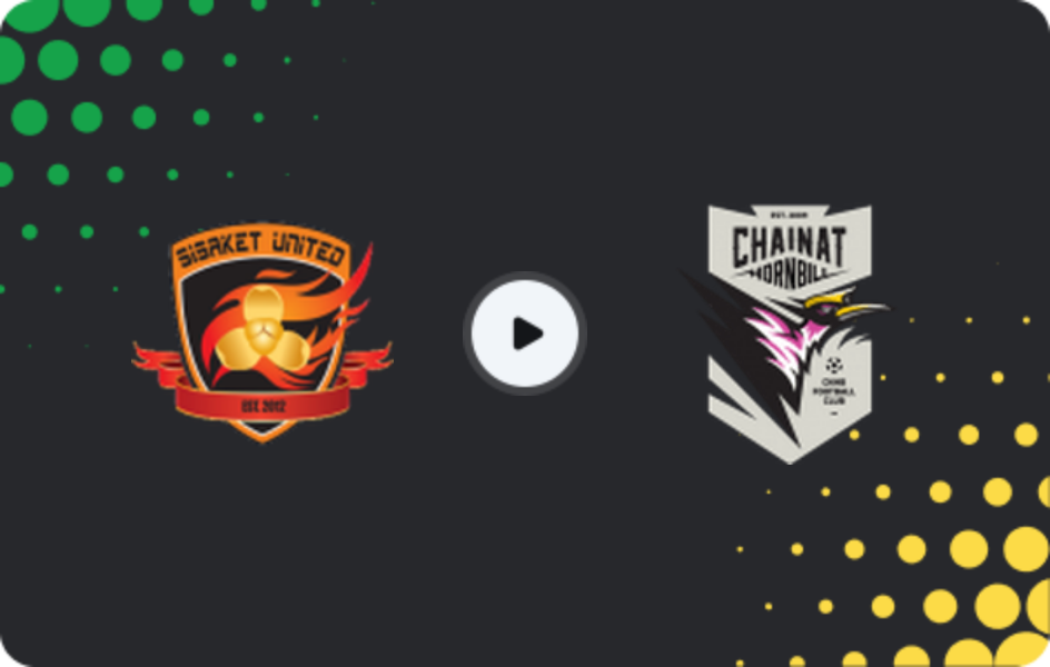 Where to watch Sisaket United — Chainat, League 2, 28.02.2026