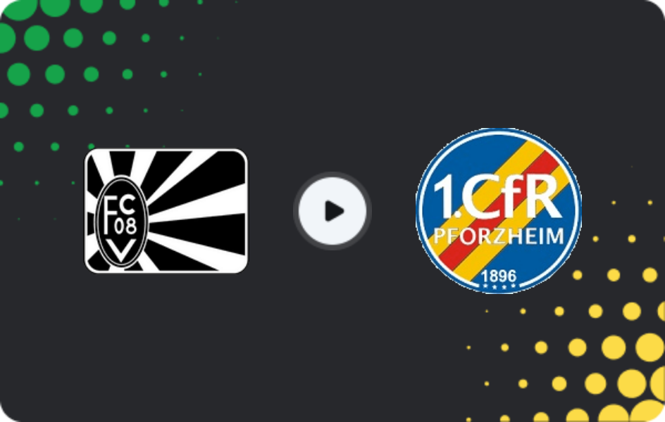 Where to watch FC 08 Villingen — CFR Pforzheim, Oberliga - Baden-Württemberg, 28.02.2026