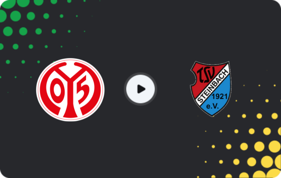 Where to watch Mainz 05 II — TSV Steinbach, Regionalliga - SudWest, 28.02.2026