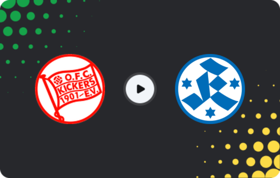 Where to watch Kickers Offenbach — Stuttgarter Kickers, Regionalliga - SudWest, 28.02.2026