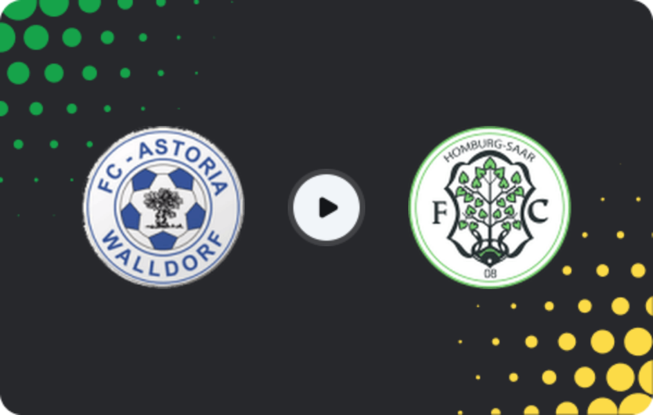 Where to watch FC Astoria Walldorf — FC 08 Homburg, Regionalliga - SudWest, 28.02.2026