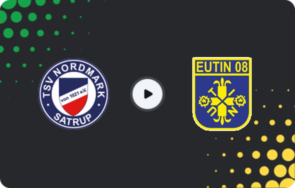 Where to watch Nordmark Satrup — Eutiner SV, Oberliga - Schleswig-Holstein, 28.02.2026