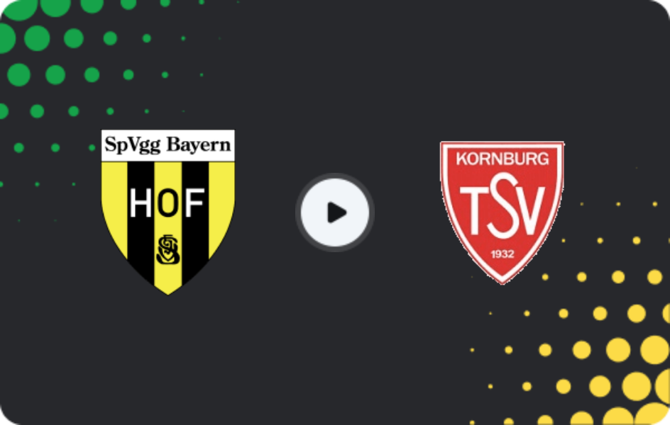 Where to watch Bayern Hof — Kornburg, Oberliga - Bayern Nord, 28.02.2026