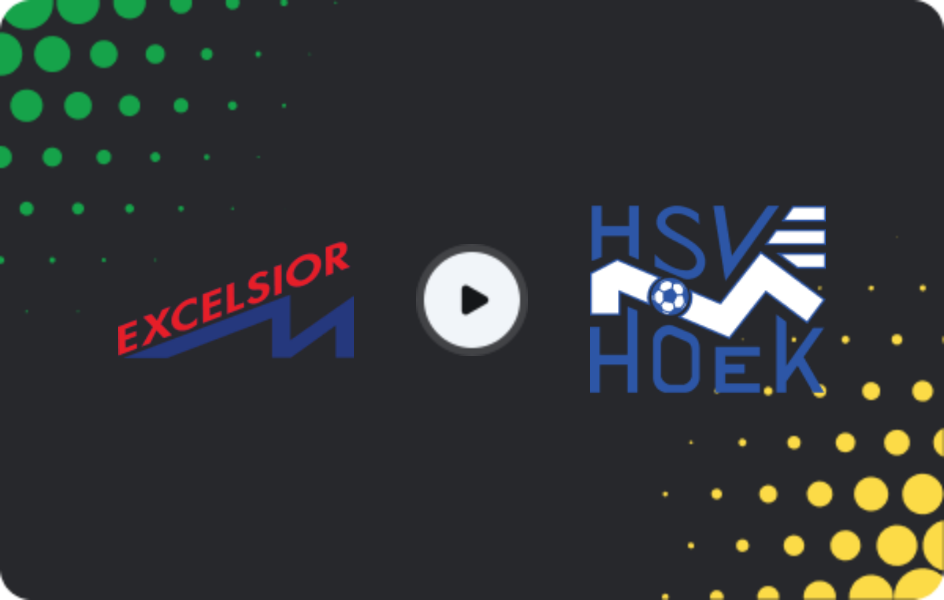 Where to watch Excelsior Maassluis — Hoek, Tweede Divisie, 28.02.2026