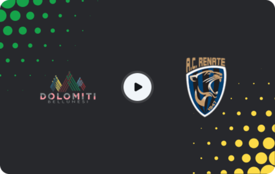 Where to watch Dolomiti Bellunesi — Renate, Serie C - Girone A, 28.02.2026