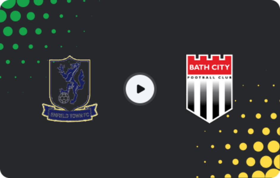 Where to watch Enfield Town — Bath City, National League - South, 28.02.2026