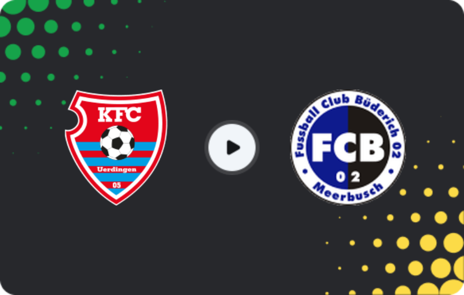 Where to watch KFC Uerdingen 05 — Büderich, Oberliga - Niederrhein, 28.02.2026