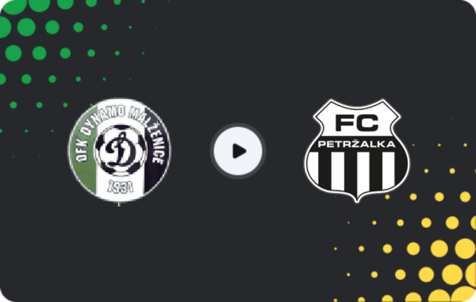 Where to watch Malženice — Petržalka, 2. Liga, 01.03.2026