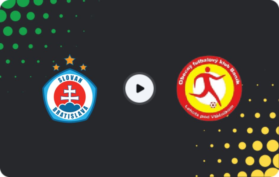 Where to watch Slovan Bratislava II — Baník Lehota p.Vtáčnikom, 2. Liga, 01.03.2026