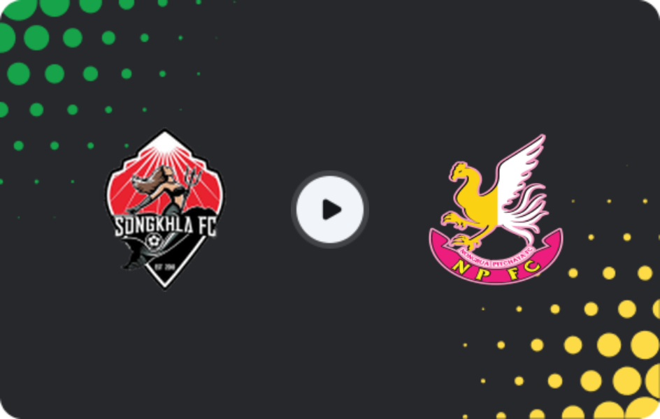 Where to watch Songkhla — Nong Bua Pitchaya, League 2, 01.03.2026