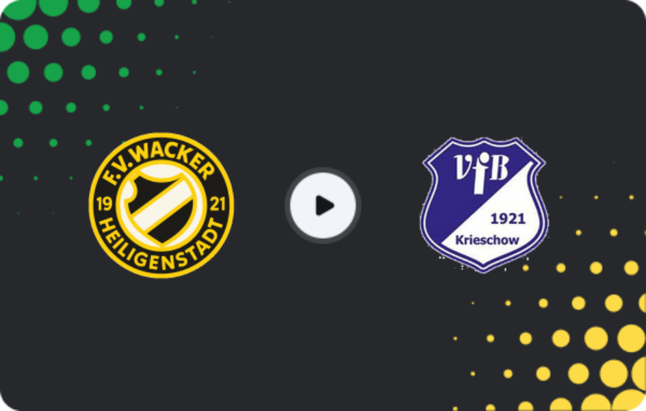 Where to watch Heiligenstadt — Krieschow, NOFV-Oberliga Süd, 01.03.2026