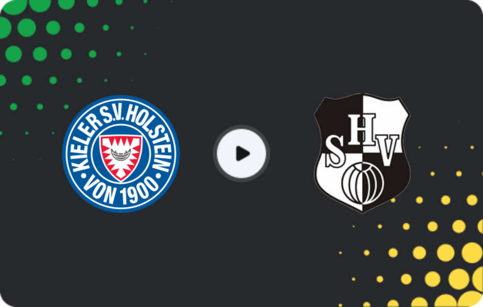 Where to watch Holstein Kiel II — Heider SV, Oberliga - Schleswig-Holstein, 01.03.2026