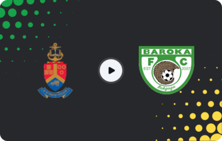Where to watch University of Pretoria — Baroka FC, 1st Division, 01.03.2026