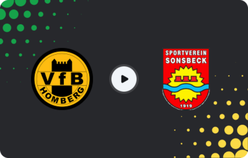 Where to watch Homberg — Sonsbeck, Oberliga - Niederrhein, 01.03.2026