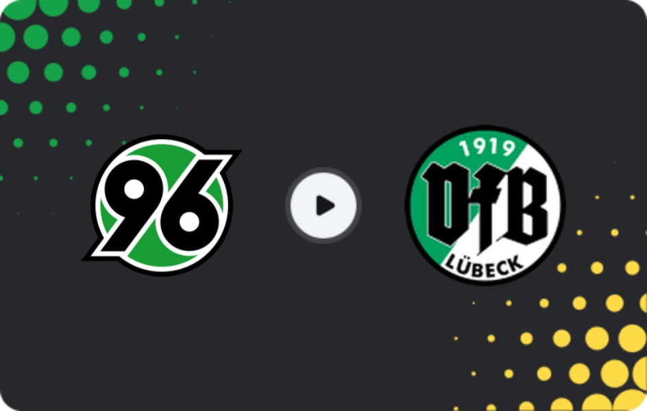 Where to watch Hannover II — VfB Lübeck, Regionalliga - Nord, 01.03.2026