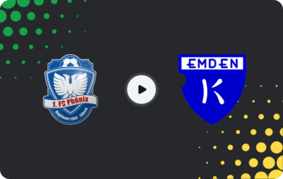 Where to watch Phönix Lübeck — Kickers Emden, Regionalliga - Nord, 01.03.2026