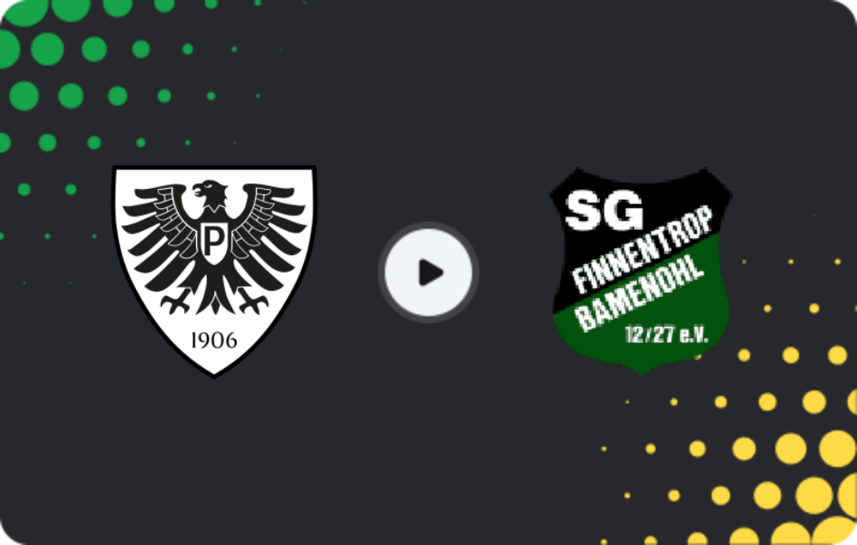 Where to watch Preußen Münster II — Finnentrop / Bamenohl, Oberliga - Westfalen, 01.03.2026