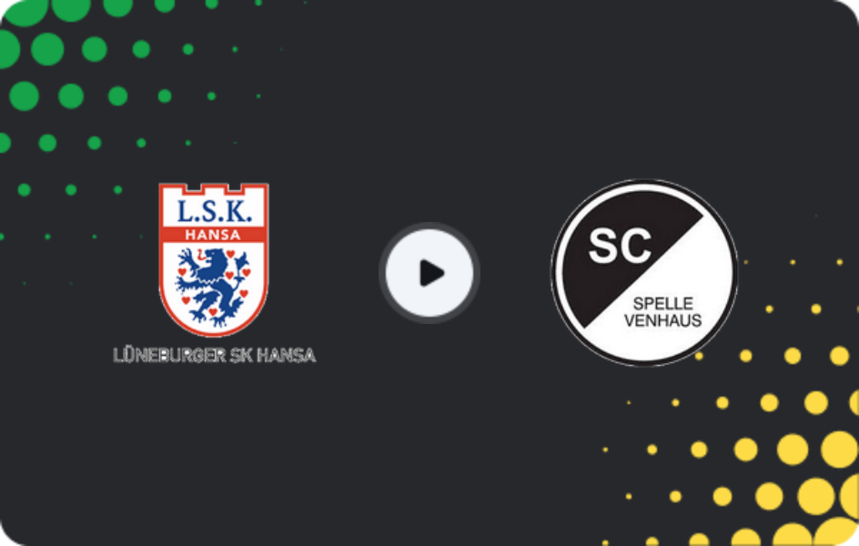 Where to watch Lüneburger SK Hansa — Spelle-Venhaus, Oberliga - Niedersachsen, 01.03.2026