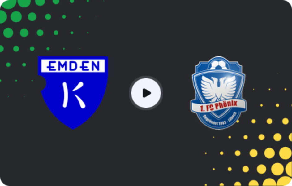 Where to watch Kickers Emden — Phönix Lübeck, Regionalliga - Nord, 01.03.2026