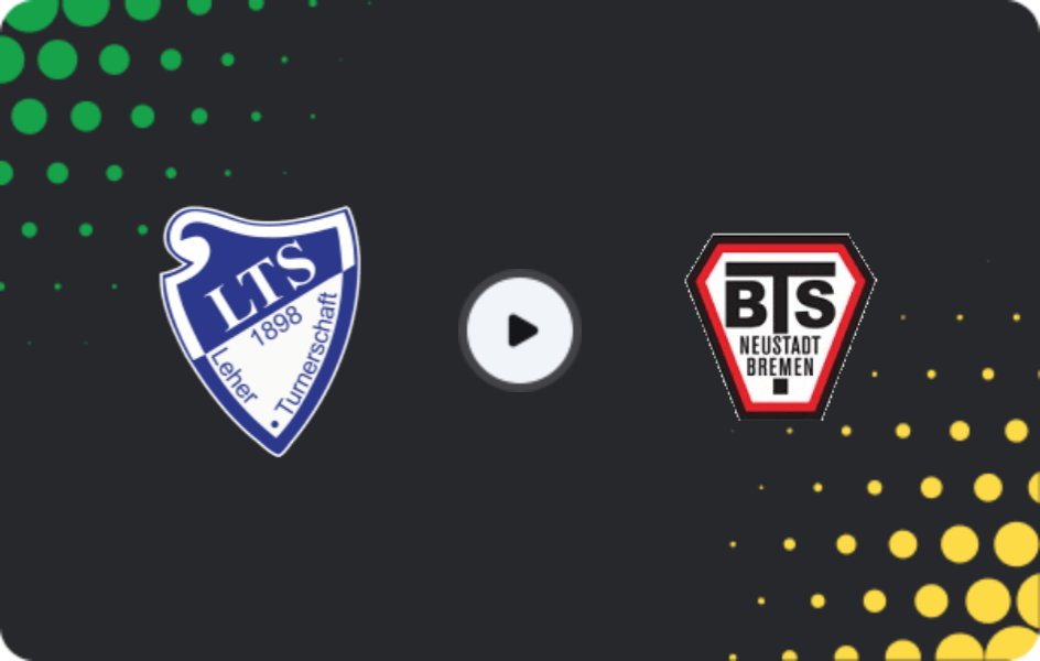 Where to watch Leher TS — BTS Neustadt, Oberliga - Bremen, 01.03.2026