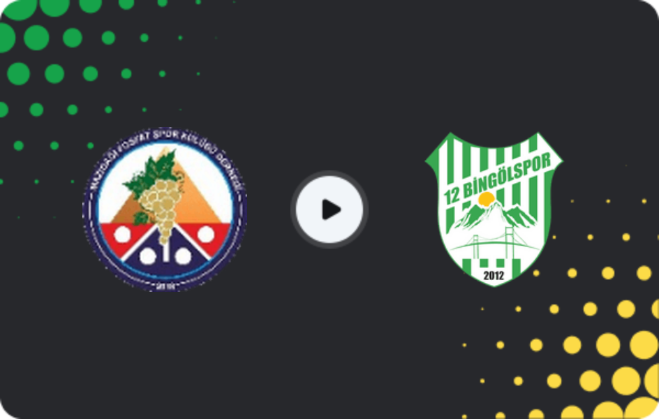 Where to watch Mazıdağı Fosfatspor — 12 Bingölspor, 3. Lig - Group 2, 28.02.2026