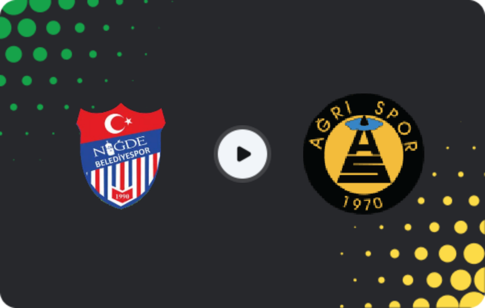 Where to watch Niğde Belediyesispor — Ağrı 1970, 3. Lig - Group 2, 01.03.2026