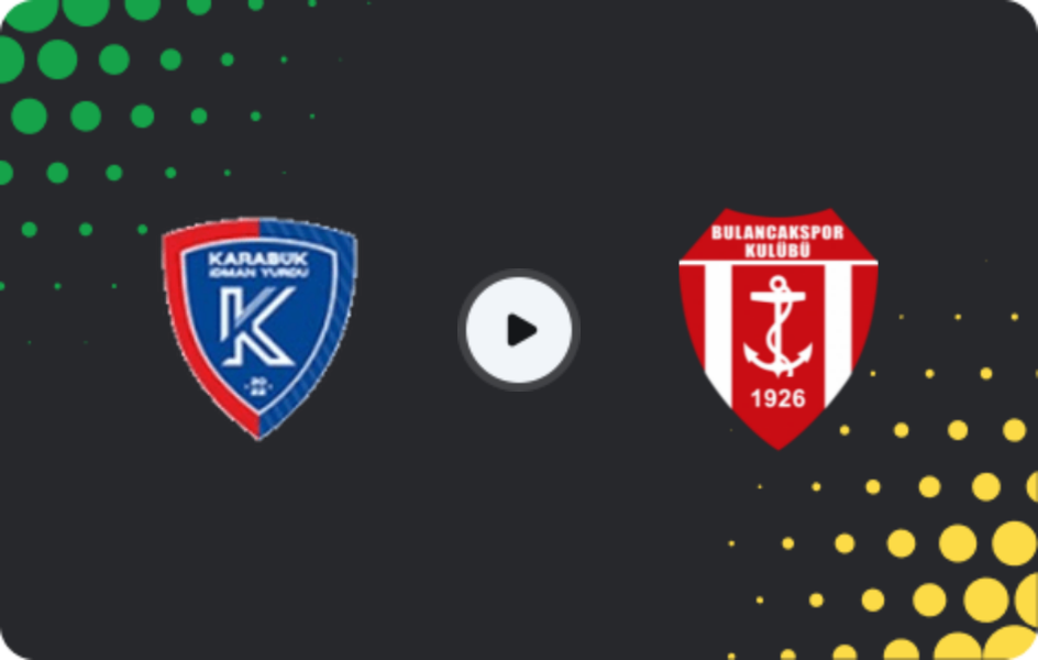 Where to watch Karabük İdman Yurdu — 1926 Bulancak, 3. Lig - Group 3, 01.03.2026