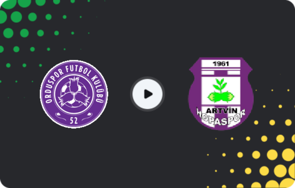 Where to watch Yeni Orduspor — Artvin Hopaspor, 3. Lig - Group 3, 01.03.2026
