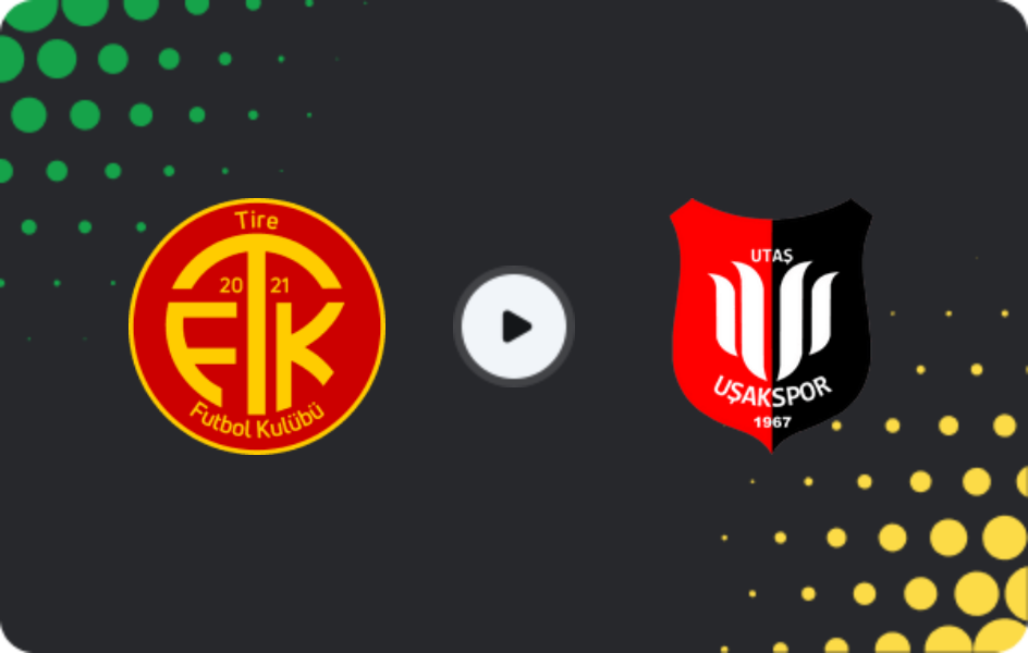 Where to watch Tire 2021 FK — Utaş Uşakspor, 3. Lig - Group 4, 01.03.2026