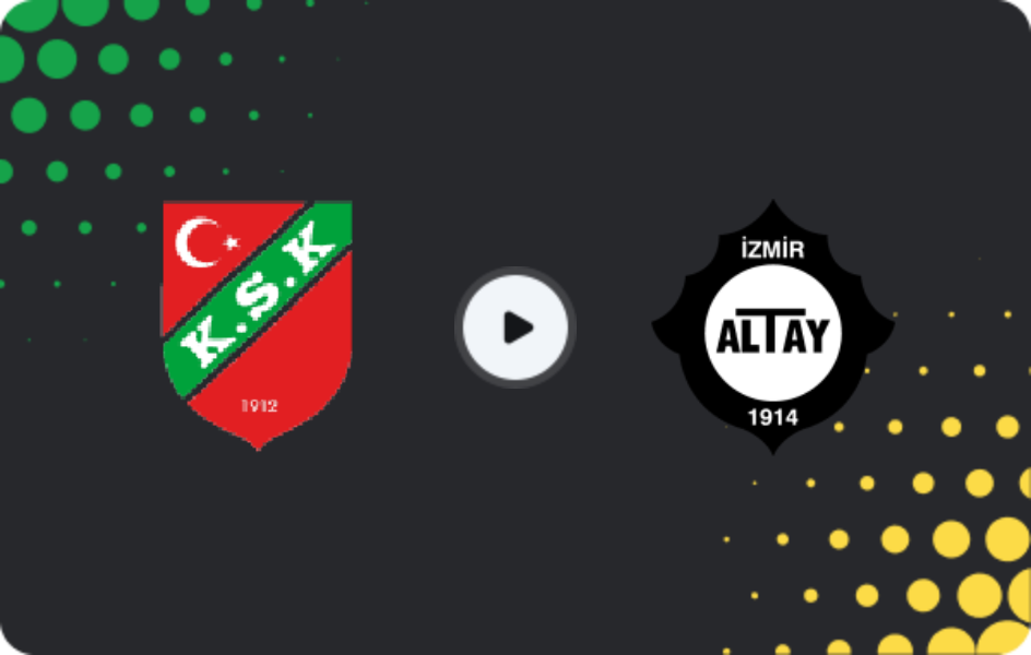 Where to watch Karşıyaka — Altay, 3. Lig - Group 4, 01.03.2026