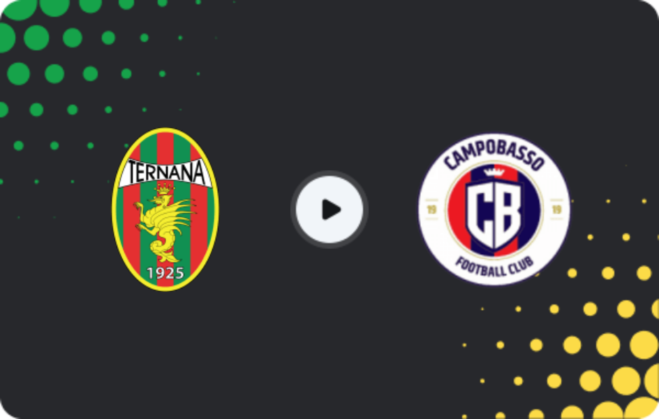 Where to watch Ternana — Città di Campobasso, Serie C - Girone B, 01.03.2026