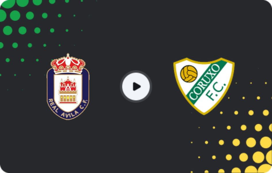 Where to watch Real Ávila — Coruxo, Segunda Federación – Group 1, 01.03.2026