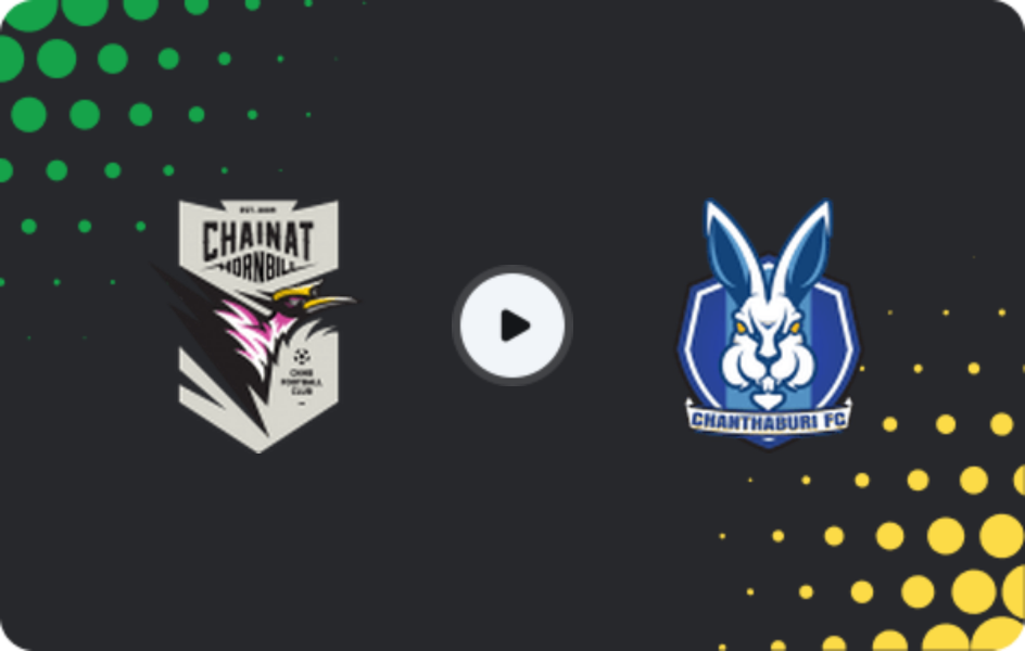 Where to watch Chainat — Chanthaburi, League 2, 04.03.2026