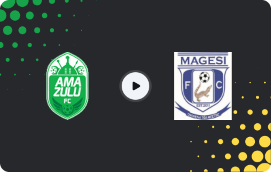 Where to watch Amazulu — Magesi, Premiership, 04.03.2026