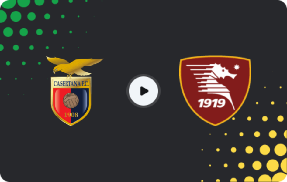 Where to watch Casertana — Salernitana, Serie C - Girone C, 05.03.2026