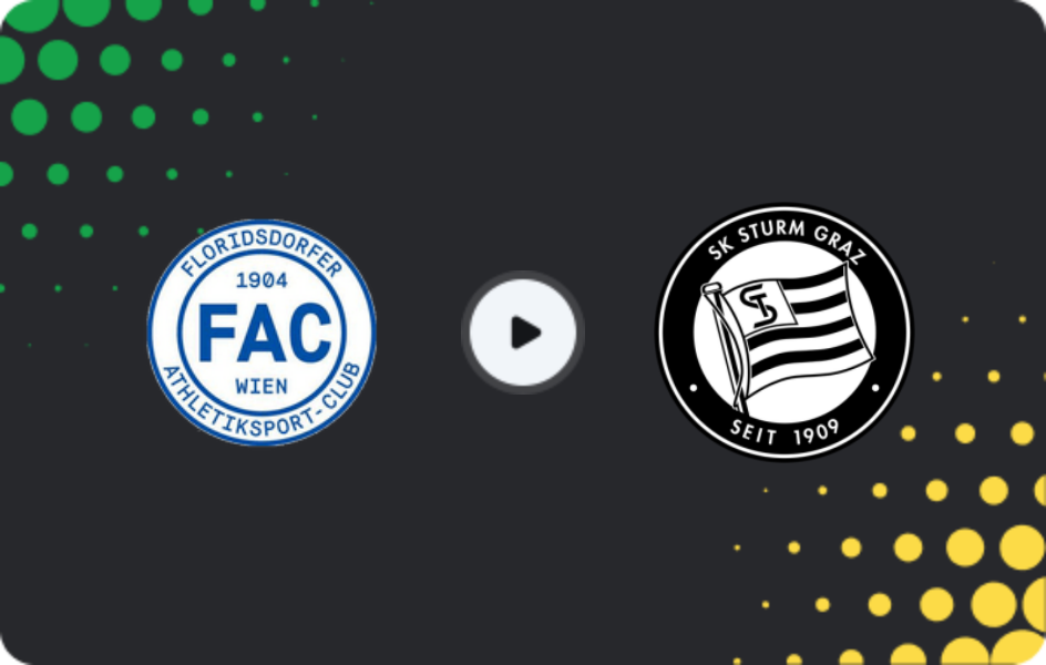 Where to watch Floridsdorfer AC — Sturm Graz II, 2. Liga, 06.03.2026