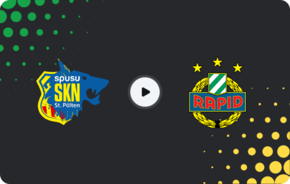 Where to watch SKN ST. Polten — Rapid Wien II, 2. Liga, 06.03.2026