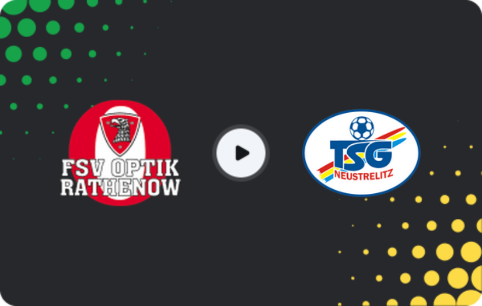 Where to watch Optik Rathenow — Neustrelitz, NOFV-Oberliga Nord, 06.03.2026